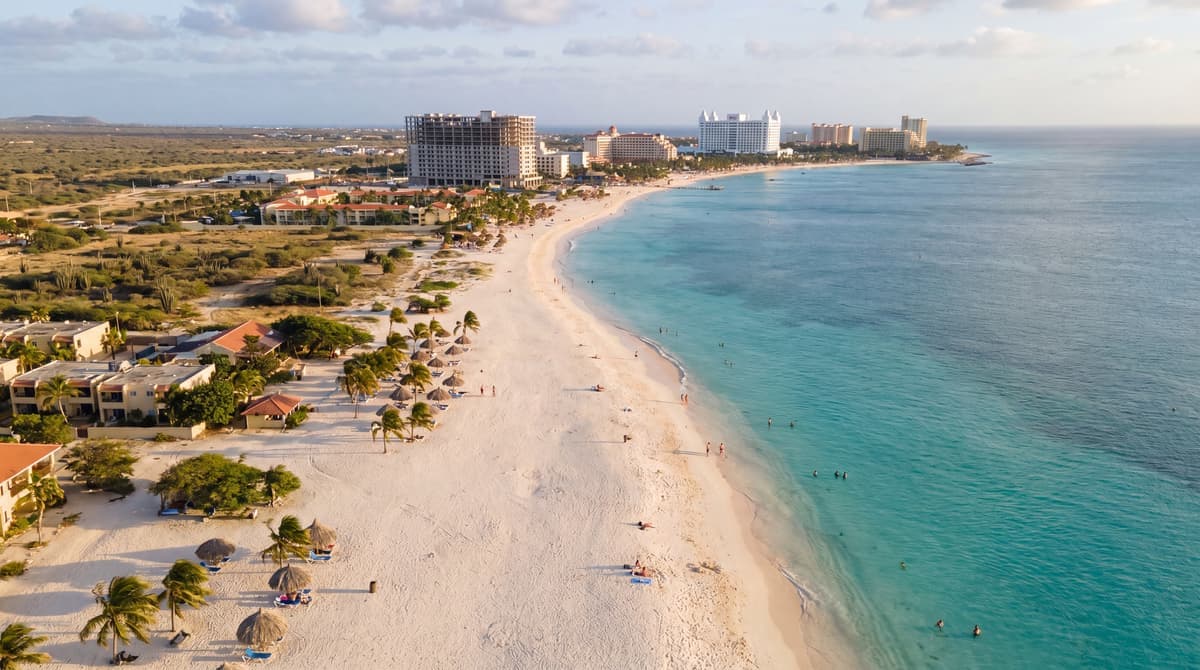 The Ritz-Carlton, Aruba, on Palm Beach