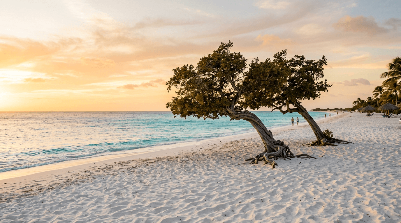 Eagle Beach: The Best Sunset on Earth