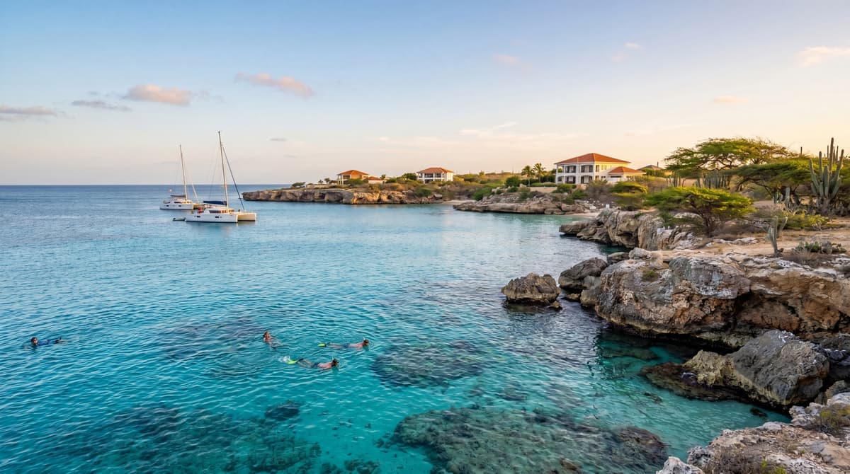 Boca Catalina in West Coast, Aruba