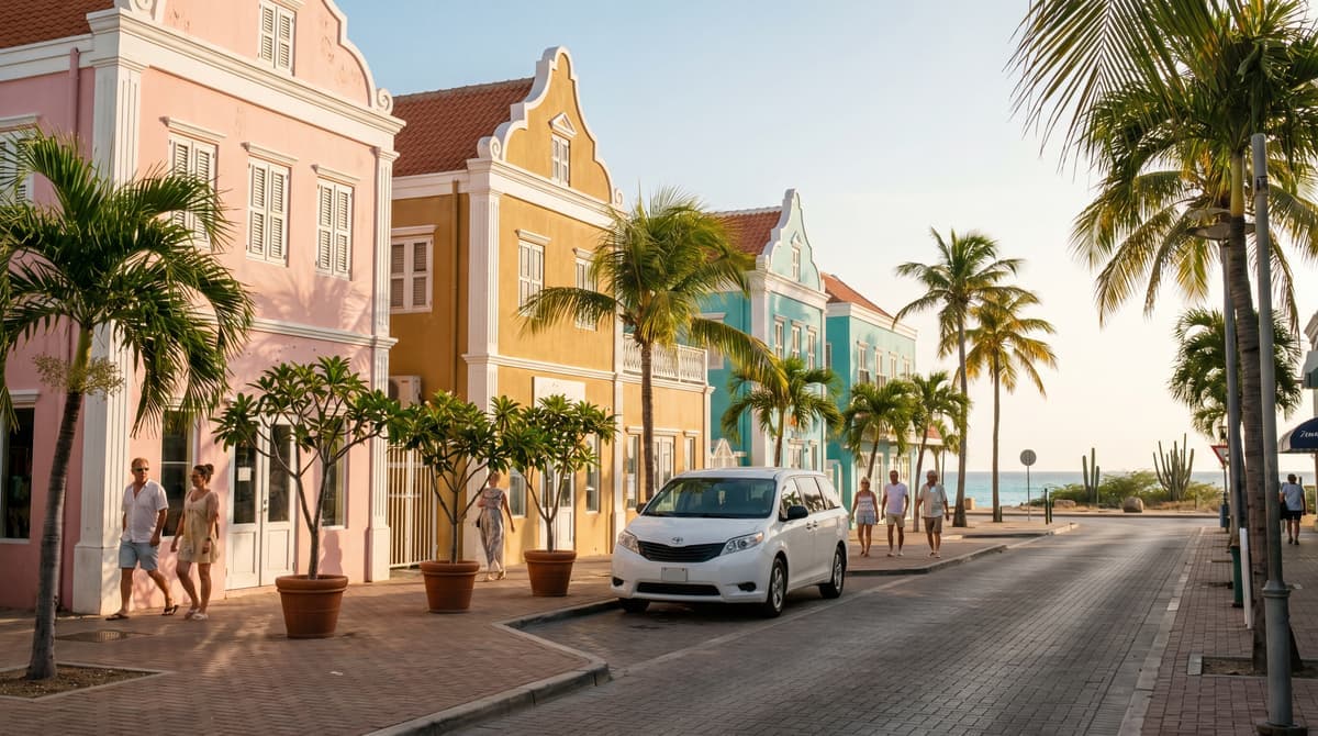 Aruba Taxi Rates 2026: The Official Fares, the Surcharges, and When to Skip the Taxi