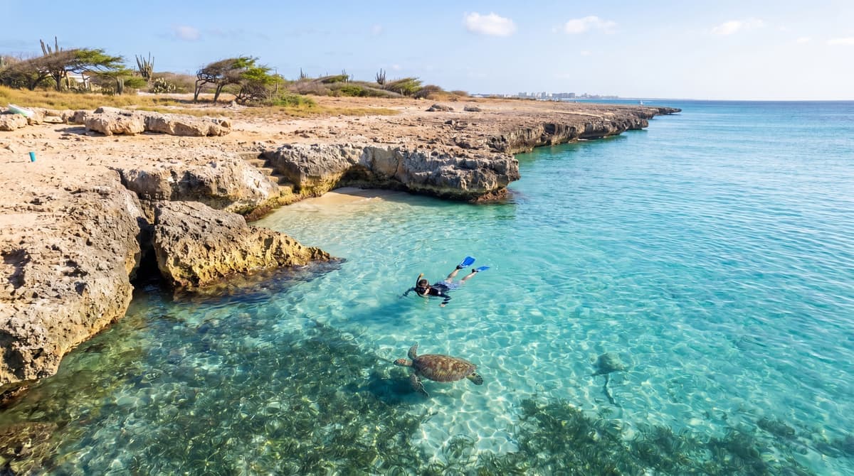 Snorkeling with Sea Turtles in Aruba: An Honest Local Guide to Tres Trapi