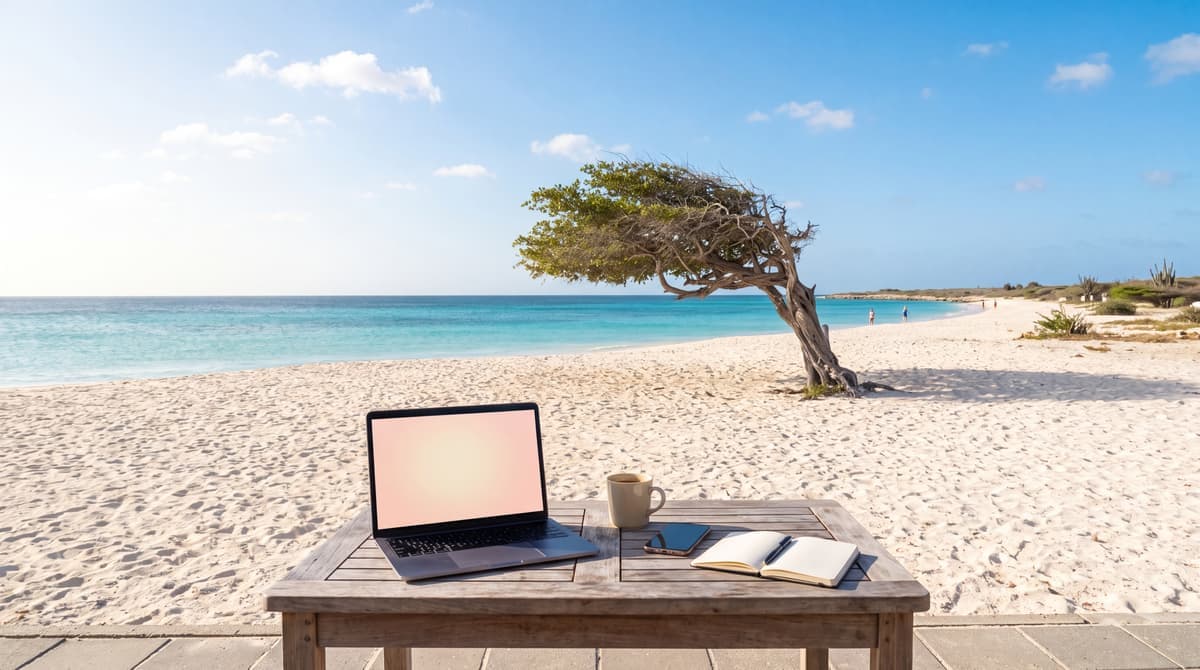 Working Remotely from Aruba: An Honest Local Guide for Digital Nomads (2026)